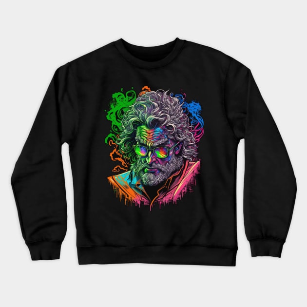 tripping Crewneck Sweatshirt by Discover Madness